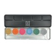 Make Up Atelier Paris Paleta farb wodnych 6kol - MAP-F-PAL6